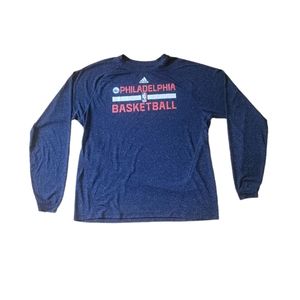 Team Issued Philadelphia 76ers Long Sleeve